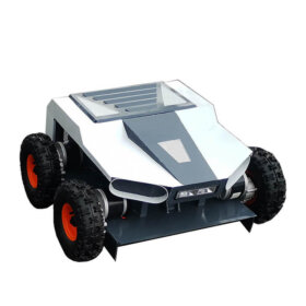 Electric remote controlled lawn mower