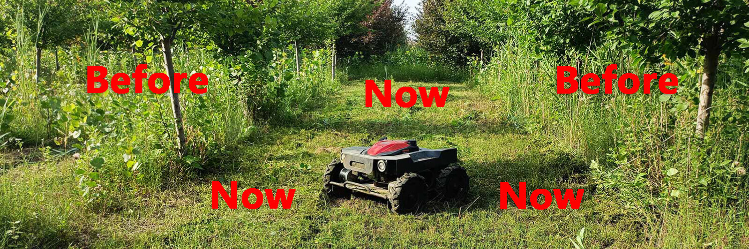 4WD Remote Controlled Lawn Mower